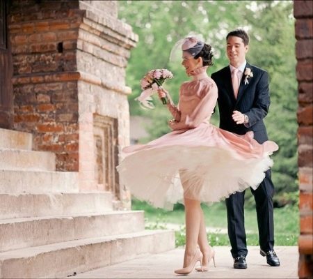 New bow style wedding dress