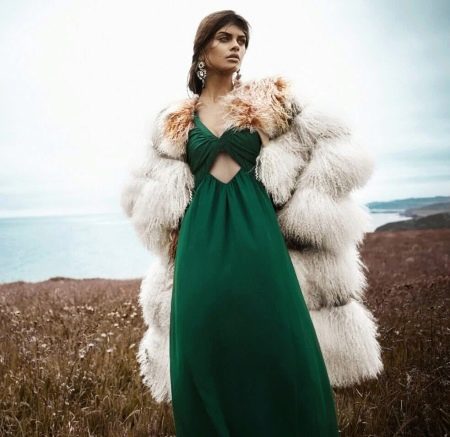 Evening dress for New Year