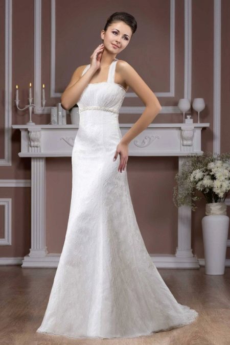 Wedding dress with straps from Hadassah