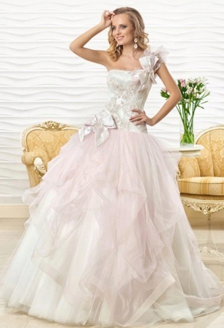Colored wedding dress from Oksana Mukha