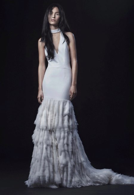 Wedding dress from Vera Wong 2016 with ruffles