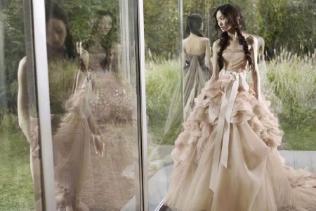 Wedding dress from Vera Wong