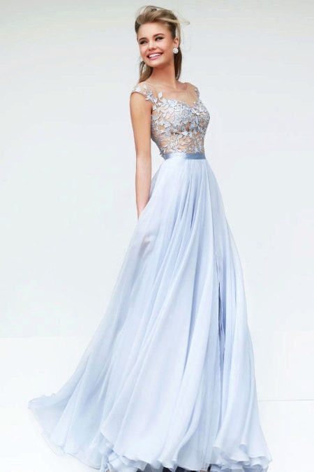 Light blue dress