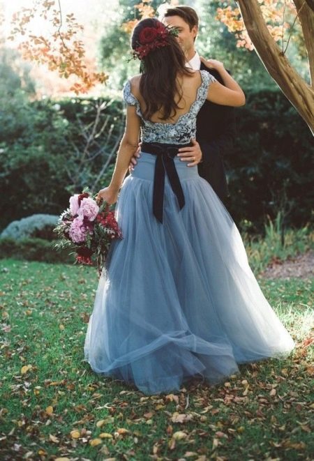Navy blue dress
