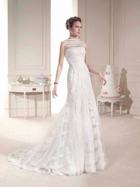 Wedding dress from Novia D Art lace