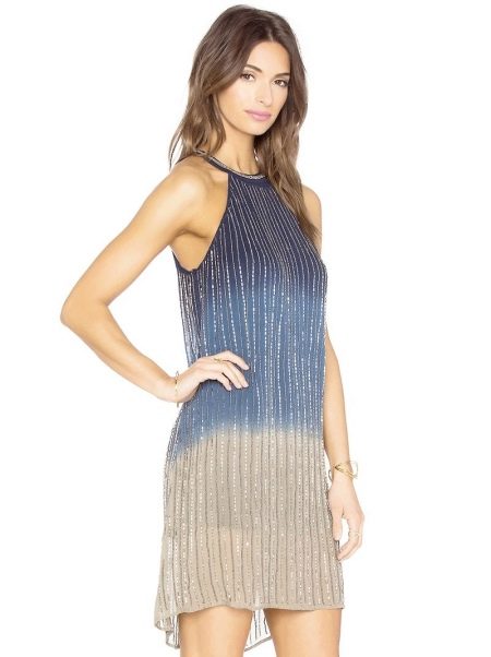Blue-gray dress