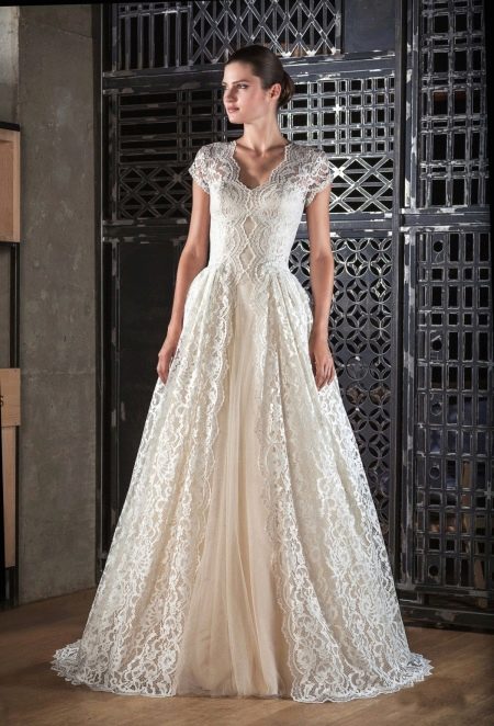 Robe de mariée de Tanya Grig ivoire