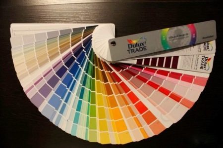 Fan color - shades of color