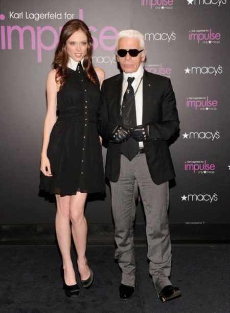 Karl Lagerfeld Dress with White Collar