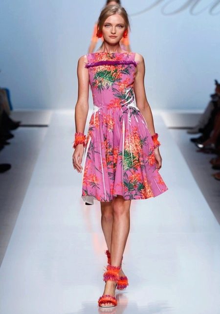 Summer Floral A-Line Dress