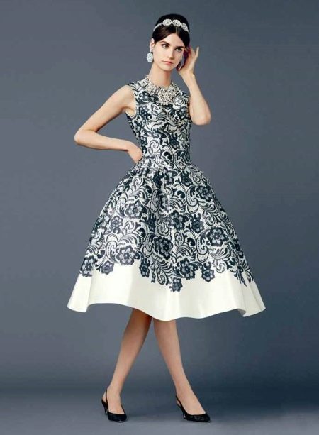 New bow style dress lace