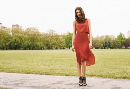 Terracotta dress