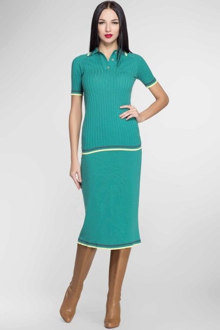 Midi polo dress