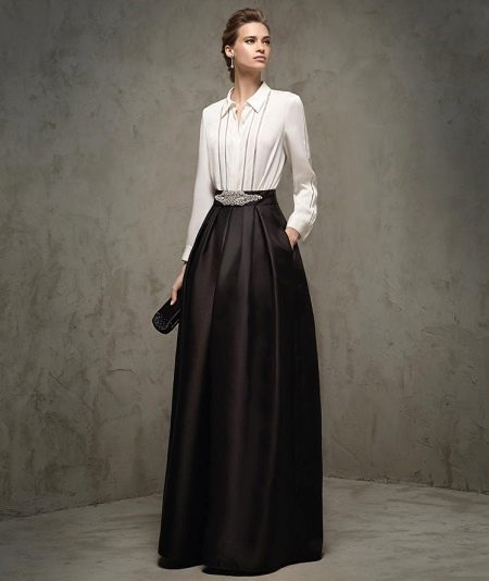 A-line shirt dress
