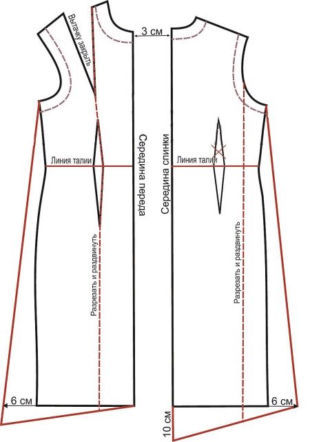 Hilow dress pattern for pregnant women