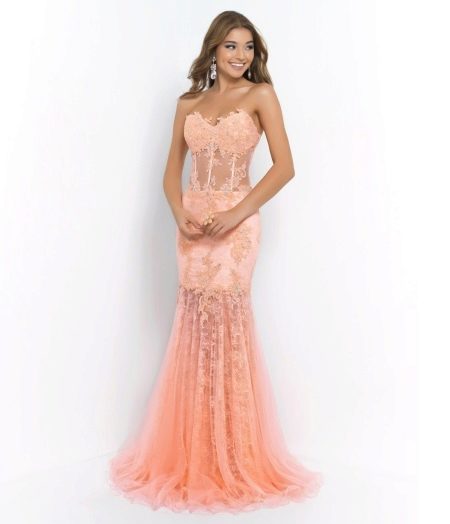 Sheer corset dress