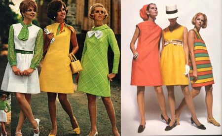 60s trapeze dress