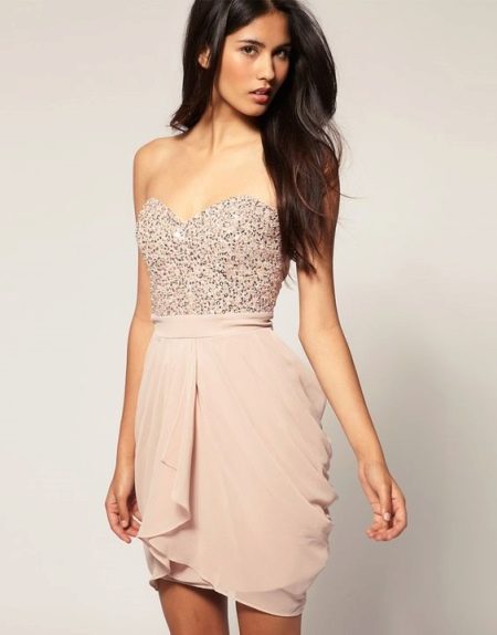 Evening dress tulip