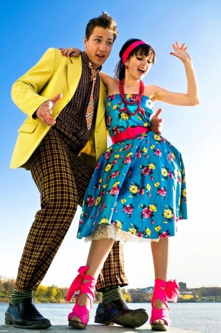 Dude style prom dress