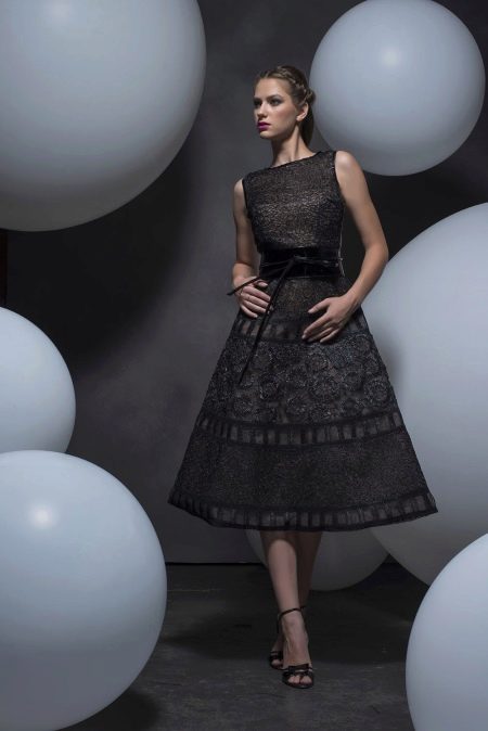 Dress in the style of dudes gray