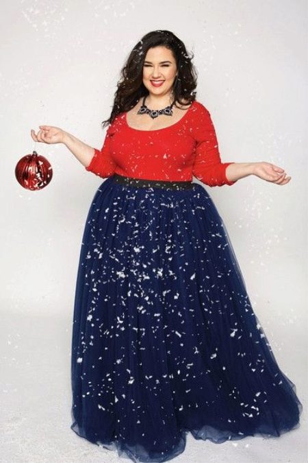 Long dress for a fat woman