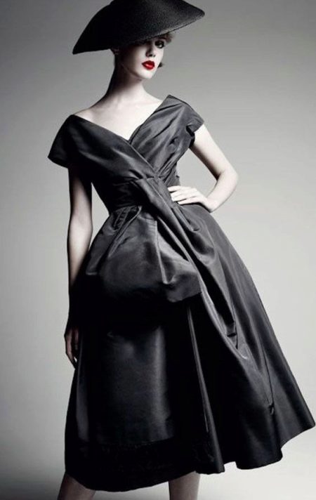 Black New Bow Dress
