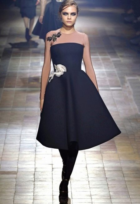 New bow dress with a flower bow at the waist