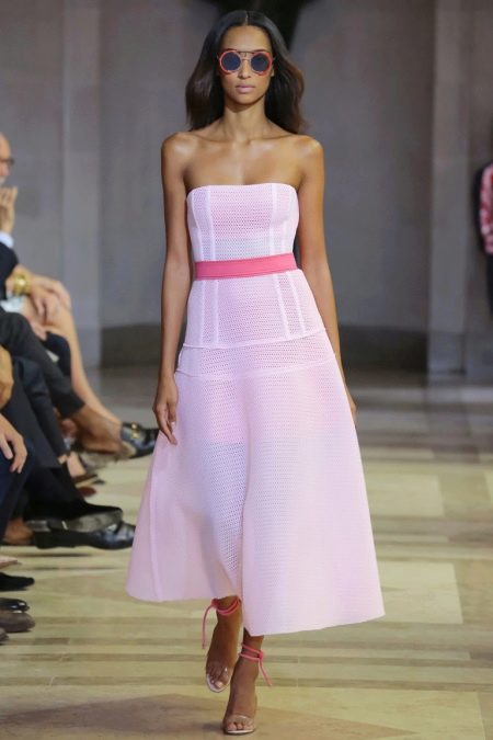 Open midi dress