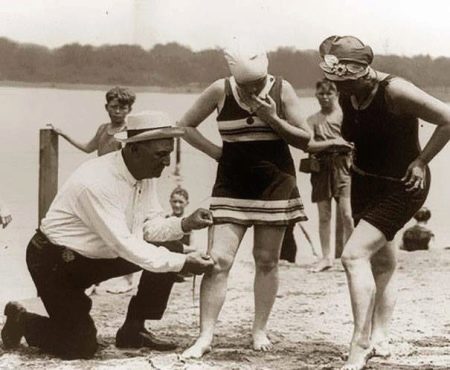 Bathing dresses from the 30s