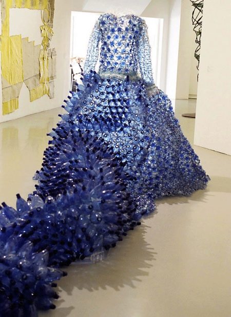 Dress from bottles