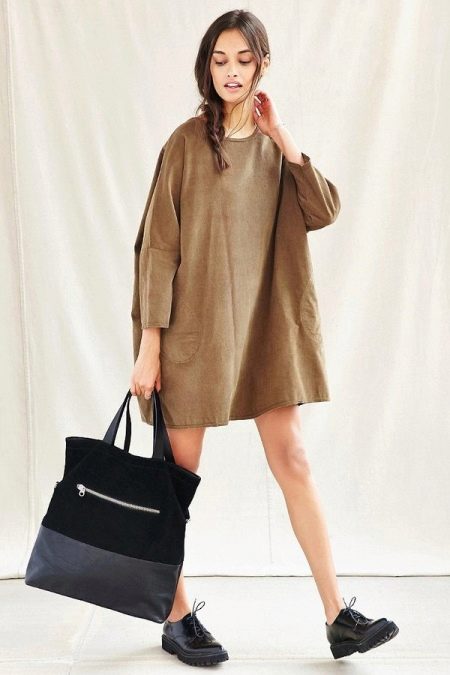 Short bag dress