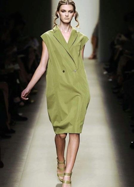 Wrap bag dress