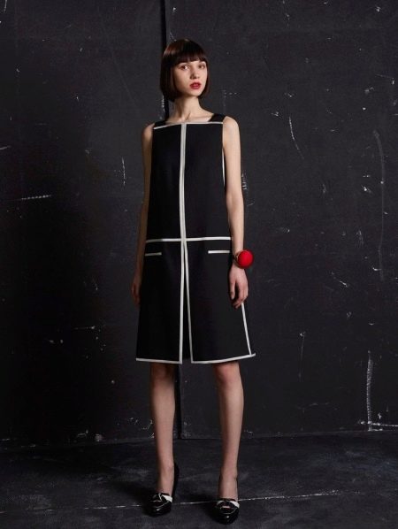 Wool A-Line Dress