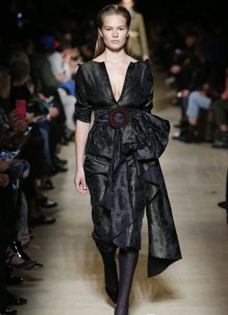 Robe en crêpe de Chine