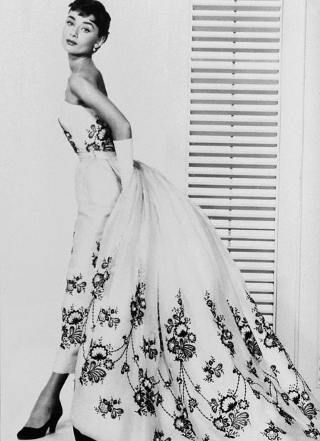 60s long evening dress