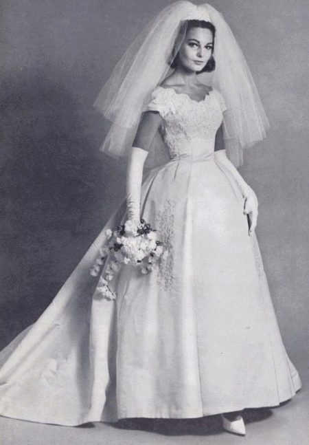 60s wedding dress