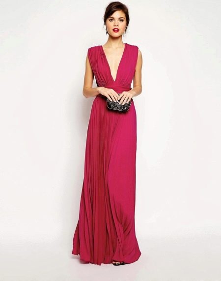 Formal evening dress to the floor