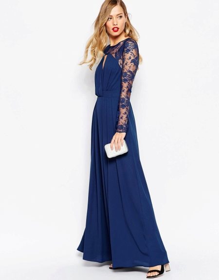 Floor length dress