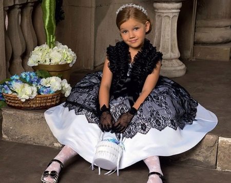 Ballroom short dress accessories for girls