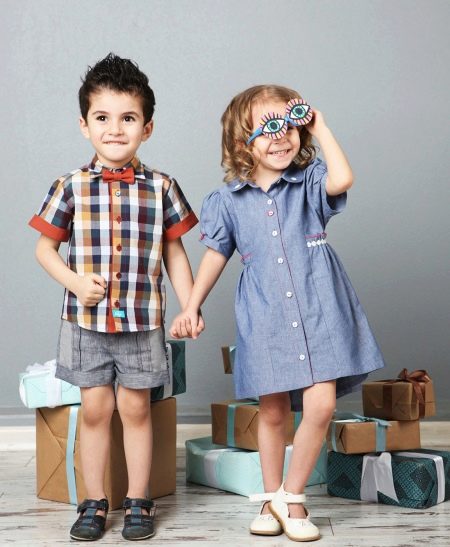 Summer shirt dress for girls
