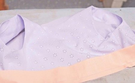 Bodice of a fancy dress for a girl