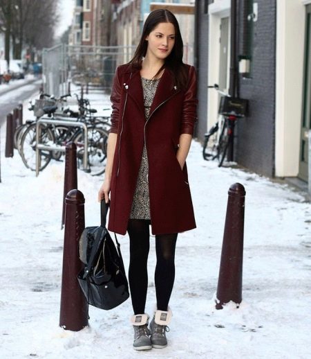 Knitted dress for girls 13-14 years old