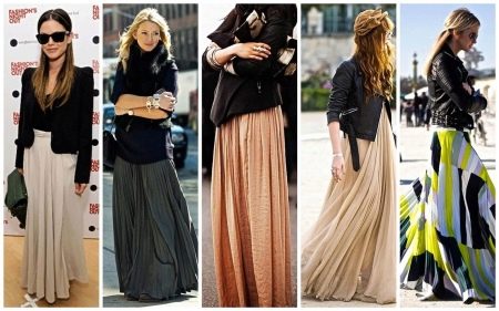 floor-length skirt options