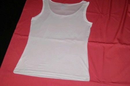 Creating a dress pattern using a T-shirt