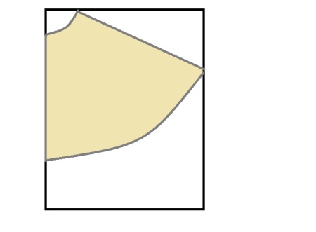 Semi-sun skirt pattern