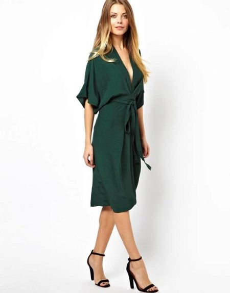 DIY straight wrap dress