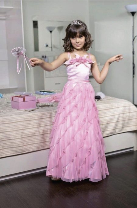 New Year's dress for a girl of 9 years old
