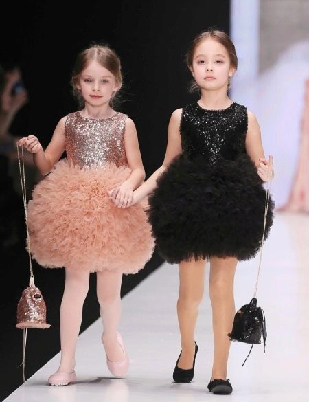 Lush dresses made of tulle