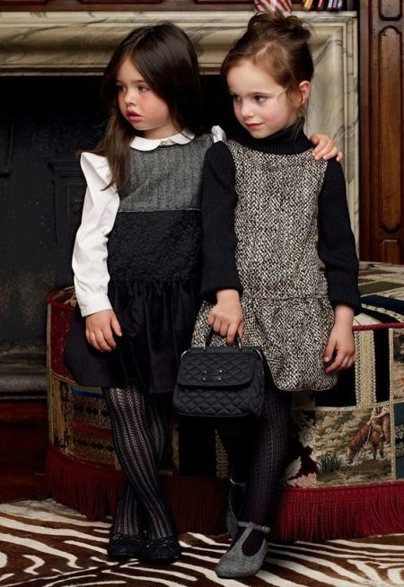 Robe d'hiver-robe d'été pour filles
